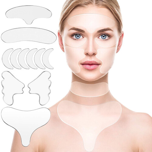 XM Culture Skin Patches Αντιρυτιδικά Επιθέματα Σύσφιξης Δέρματος Σιλικόνης Αυτοκόλλητα 1
