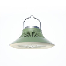 Ventilateur-lampe portable YOBOLK, ventilateur de camping USB haute luminosité avec aromathérapie, compatible avec les plafonds de tentes et les