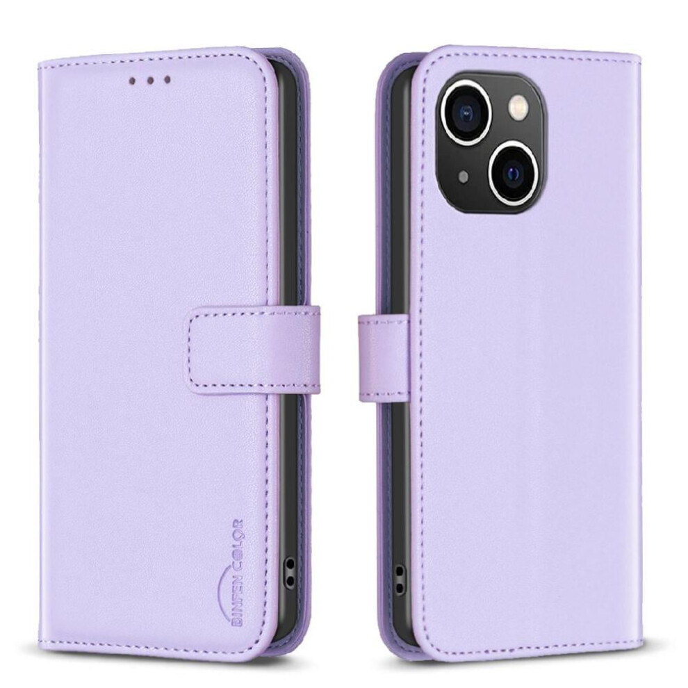 Flip Case For Compatible With Iphone 15 Leather Case Multi-Card Slot Business Wallet Multi-Color 9048212654490