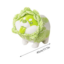 Tarmeek Toys - Sconto del 50%! Cuscino a forma di cane/cavolo/verdura, compatibile con la collezione di bambole dei bambini, regalo di compleanno per