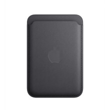 Bőr pénztárca MagSafe-fel - fekete