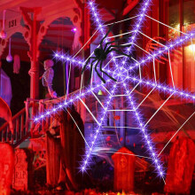 Quinlirra Back to School Horror Festival LED-Lichterkette, 3,66 m (12 Fuß), geeignet für die Innen- und Außendekoration, 75 cm (29,52 Zoll) große