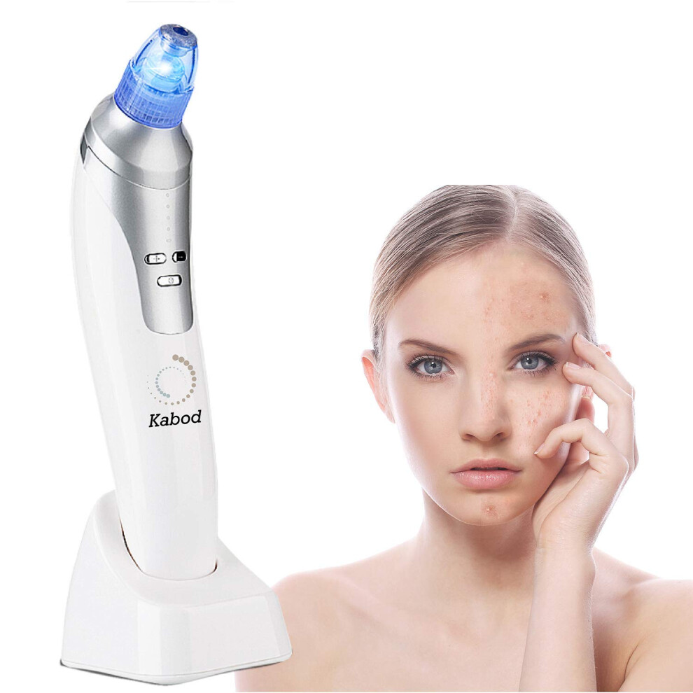 Microdermabrasion Machine with Pore Vacuum, Diamond Tip, 4 Suction Levels, USB Rechargeable