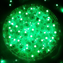 YZhouD100Mini LED-valot ilmapalloihin, neonjuhlakoristeet syntymäpäiville, häihin, halloweeniin ja jouluun