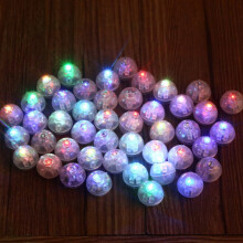 Conjunto de 10 mini balões de LED redondos com luzes RGB para o Dia dos Namorados, ideais para decoração de lanternas, Natal, Halloween e
