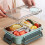 Θερμαινόμενο Bento Box 30oz με βάζα σάλτσας, Φορητό κουτί φαγητού ανθεκτικό στις 5