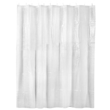 Perdea de duș Poaug, lichidare, perdea de duș cu apă, design textil 3D, produse pentru baie la reducere, decor cameră, transparent