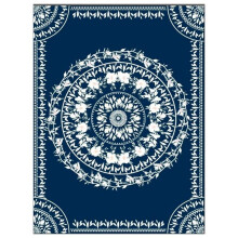 Psychedelické mandaly styl závěsné nástěnné tapiserie čtvercové hippie boho cikánské celopolyesterové gobelínové potahy na stůl