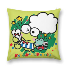 Kero Kero Keroppi Plush Pillow Case Throw Multisize Ultra-comfortable Pillowcase Cushion Anti-fouling Protective Cases