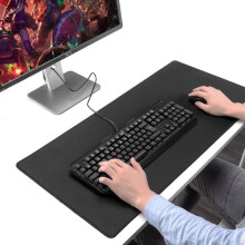 Large Gaming Mouse Pad - 90x40cm - Black