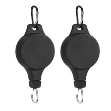 Crúcaí Pota Bláthanna Hesroicy2Pcs - Éasca le Crochadh, Láidir & Spás-Shábhála - Dearadh Teileascópach Gan Rian - Ag luí le Crochadóirí -
