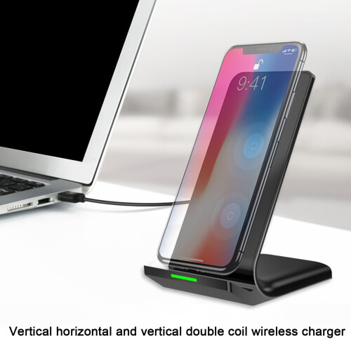 Βάση ασύρματης φόρτισης Fast15W, πιστοποιημένη για Android και iOS, σχεδιασμός που 2