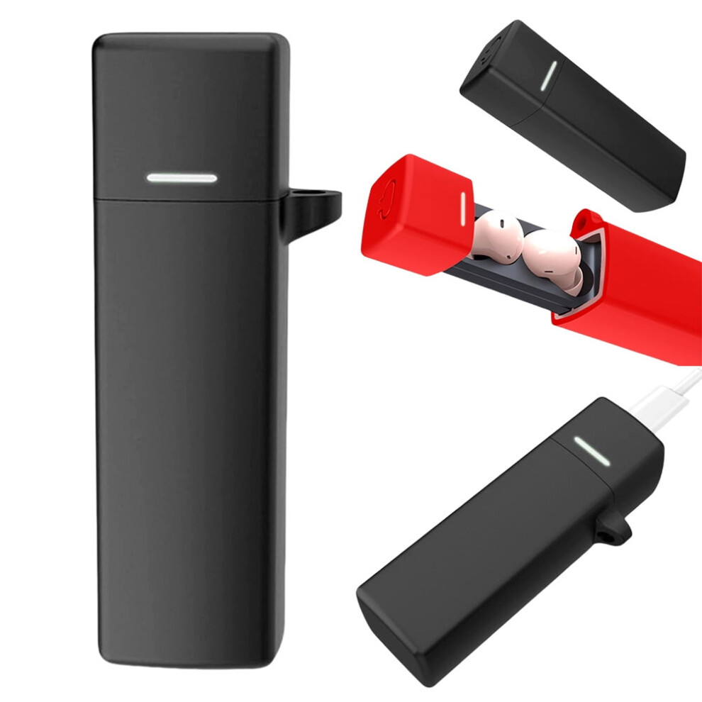 Silicone Cover For Anker Soundcore A30i, Shockproof & Dustproof With Carabiner, Anti-Drop Protective Skin Sleeve 9048212706014