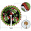 Saia para árvore de Natal do Grinch para decoração de festas natalinas, 122 cm (48 polegadas), ideal para presentes. 6