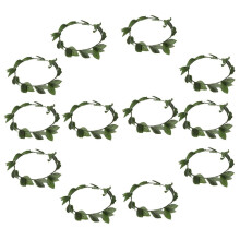 Set de 12 buc frunze verzi zeiță greacă romană cunună de laur accesorii pentru păr bandă de păr recuzită foto