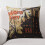Phantoscope 18" x 18" Crow Halloween Polyester Decorative Pillow Cover , ( 4 Count) 6