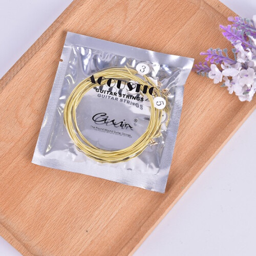 pcs/set Universal acoustic guitar string Brass Hexagonal steel Other onesize 2