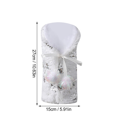 Χριστουγεννιάτικο μπουκάλι κρασιού Giyblacko Σετ μπουκαλιών κρασιού για 1