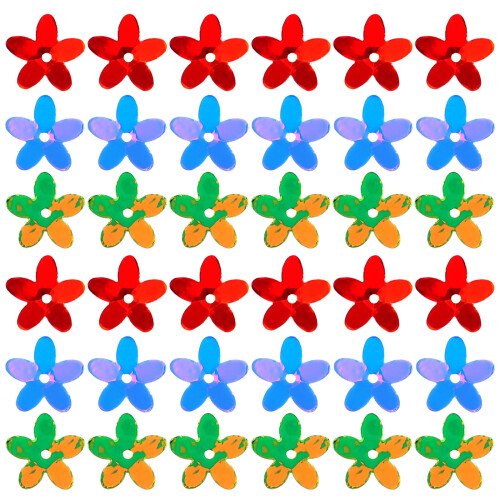 Wedding Flower Confetti Sequins: Romantic Double-sided Sprinkles for Parties