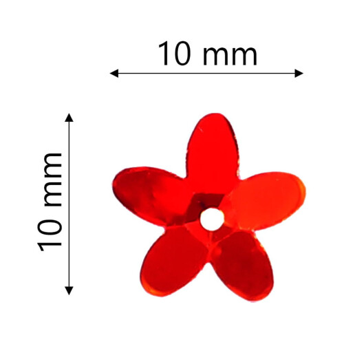 Wedding Flower Confetti Sequins: Romantic Double-sided Sprinkles for Parties 2