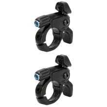2 peças Cadeado de arame para bicicleta, acessórios para montanha, amortecedor, interruptor de controle remoto