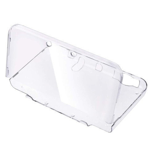 Capa protetora rígida transparente de cristal para New3DS XL LL 1