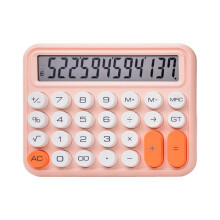 VALSEEL bureaurekenmachine, 12-cijferig LCD-scherm, ultradun en eenvoudig ontwerp, helder en gemakkelijk af te lezen, voor kantoor, student, bedrijf,
