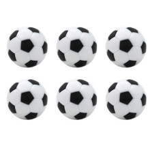 Calcio balilla, 6 palloni da calcio balilla, mini palloni da 32 mm, ricambi per accessori da gioco di calcio balilla.