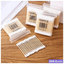 Artigos de Escritório, Artesanato e Papelaria - Pacotes de Algodão Activ Buds para Limpeza de Ferramentas - 6 Pacotes com 600 Unidades - Ideal para