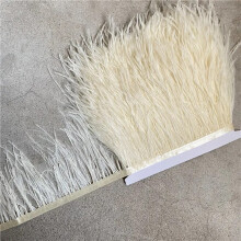 Ribete de plumas de avestruz de alta calidad al por mayor, 10 yardas, cinta de plumas de flecos, 10-15 cm/4-6 pulgadas de ancho, para costura,