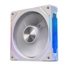 Gaothrán Fuaraithe Cáis Jixopn120mm le hÉifeacht Scátháin Gan Teorainn, 5V3Pin ARGB, Gaothrán Ciúin PWM 800-1800RPM do Chás Ríomhaire,