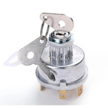 Lucas35670 128sa Zündschalter mit Schlüssel für Universal-Traktoren/Anhänger, aus hochwertigen Materialien
