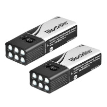 2ks9V LED svítilna, kempingová lampa, kompaktní velikost, ultra jasná