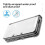 Capa protetora rígida transparente de cristal para New3DS XL LL 3