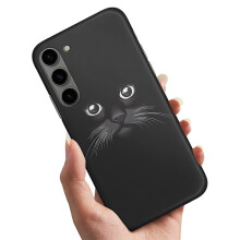 Compatibil cu Samsung Galaxy S23Plus - Carcasă/Husă de mobil Black Cat