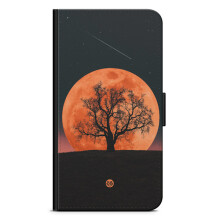 Husă portofel Bjornberry compatibilă cu OnePlus6 - Moon Three
