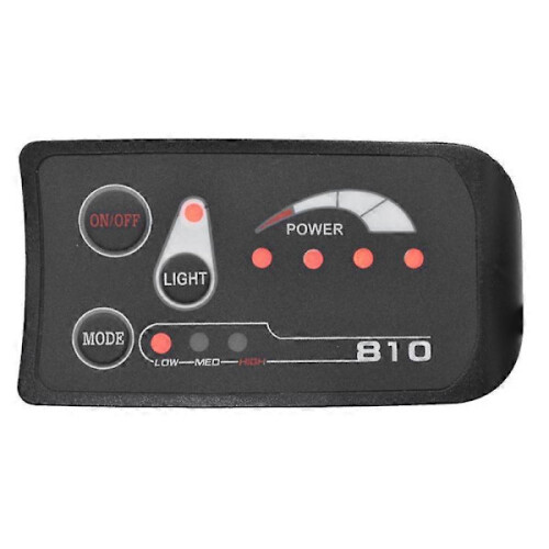 S810E-Μετρητής Ποδηλάτου Οθόνη LED IP65 36V UART Συμβατό με Ηλεκτρικό Ποδήλατο Ηλεκτρικός 2