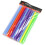 Conjunto de 25 canudos retos jumbo de plástico Chef Craft Select, 23 cm (9 polegadas), cores sortidas. 2