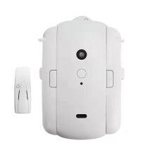 Tuya Smart WIFI Automatisk Gardinåpner Skinne Gardinbryter Robot Fjernkontroll for Alexa Home Double