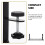 Kabelgoot onder het bureau, kabelopbergrek, snoerorganizer 3