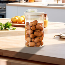 Set di barattoli in vetro - Barattoli per alimenti a tenuta stagna e ermetici, compatibili con chicchi di caffè, cereali, frutta secca, caramelle e