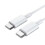 Compatibil cu iPhone15Încărcător rapid 2METER - USB-C la USB-C - ALB alb 1