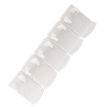 Contenitori per condimenti, mensole a parete per riporre barattoli di spezie, porta pentole, mensola bianca in plastica, gancio da cucina, staffa a