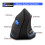 Mouse wireless verticale ZELOTES Master Office, mouse verticale da polso con 2400 DPI, mouse verticale 3