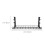 Kabelgoot onder het bureau, kabelopbergrek, snoerorganizer 5
