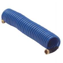 HoseCoil blauer Schlauch mit flexibler Entlastungsschraube - 25 Fuß