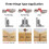 WSYW60PCS Συμπαγής Κρυφός Μεντεσές Ντουλαπιού 1/2 OVERLAY Υδραυλικό Μαλακό Κλείσιμο 4