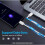 Compatibil cu iPhone15Încărcător rapid 2METER - USB-C la USB-C - ALB alb 4