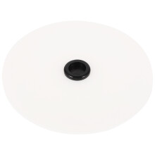 Hota Cuisine Capac de fum Sticlă moleculară Pahare Accesorii Dome Rotund Alb Plastic