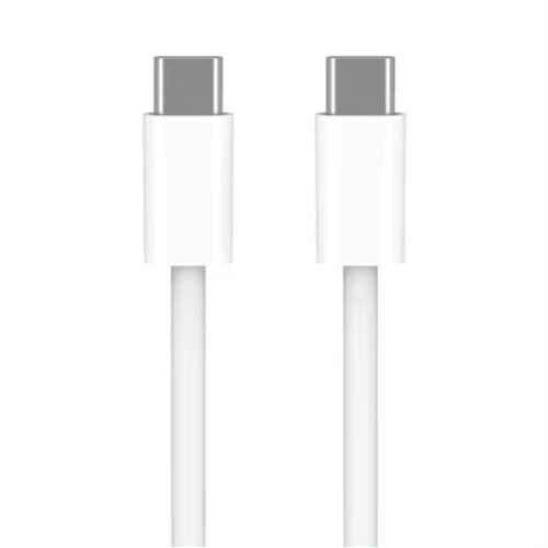 Compatibil cu iPhone15Încărcător rapid 2METER - USB-C la USB-C - ALB alb 2